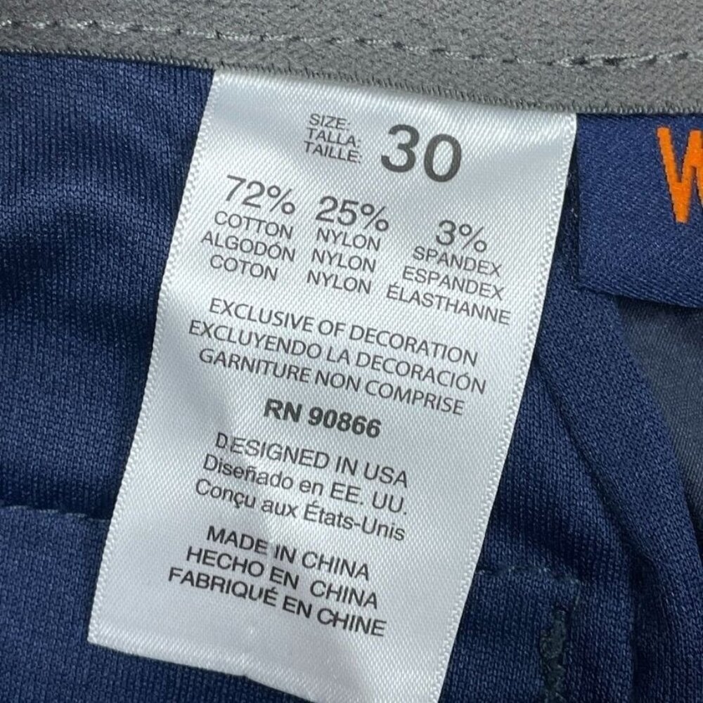 Wearfirst Cargo Shorts Mens Size 30 Navy Blue Lightweight Durable a0875 - Picture 3 of 6